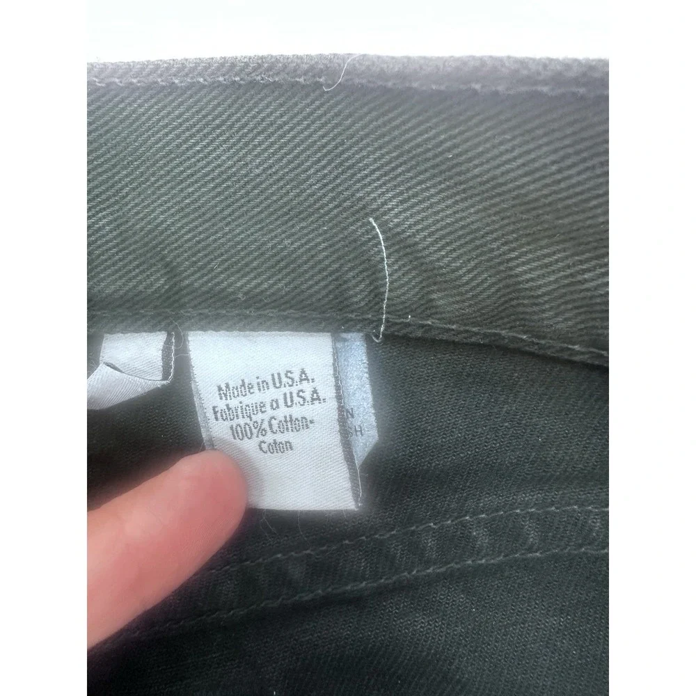 Vintage Calvin Klein Women's Straight Leg Jeans Size 9‎ Green Made In USA